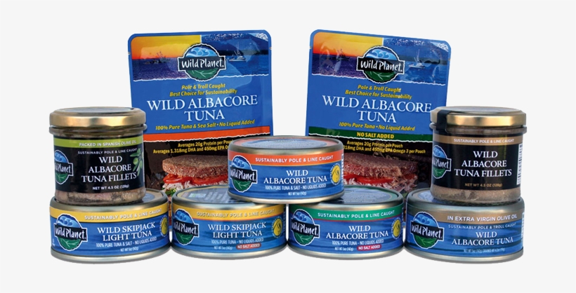 Tunagroup - Wild Planet Wild Albacore Tuna - 3 Oz Pouch, transparent png download