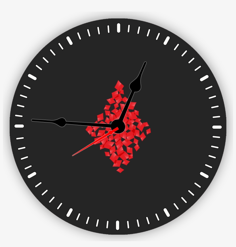 Poker Diamond Icon Diwali Clock - Night Clock, transparent png download