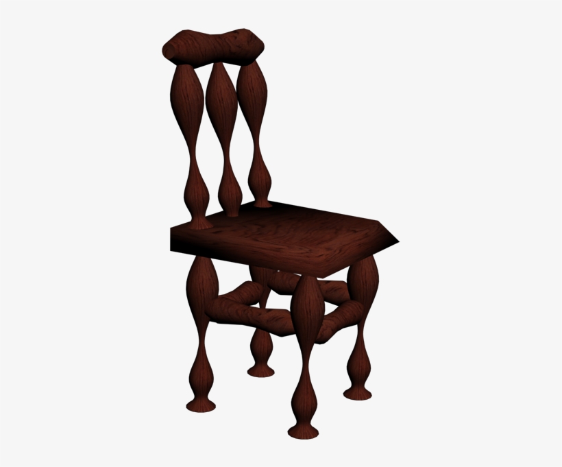 Wooden-chair - Wooden Objects Png, transparent png download