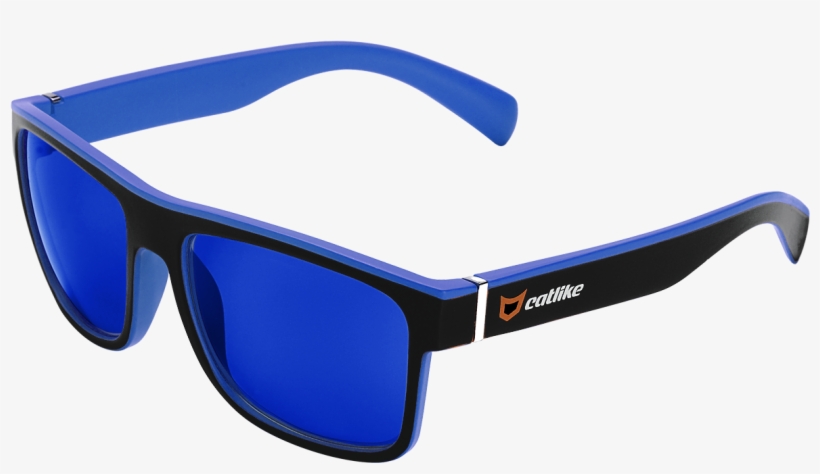 Catlike Sunglasses Orange Key - ✅ Gafas Catlike Orange Key Negro/rojo Con Lentes Red, transparent png download
