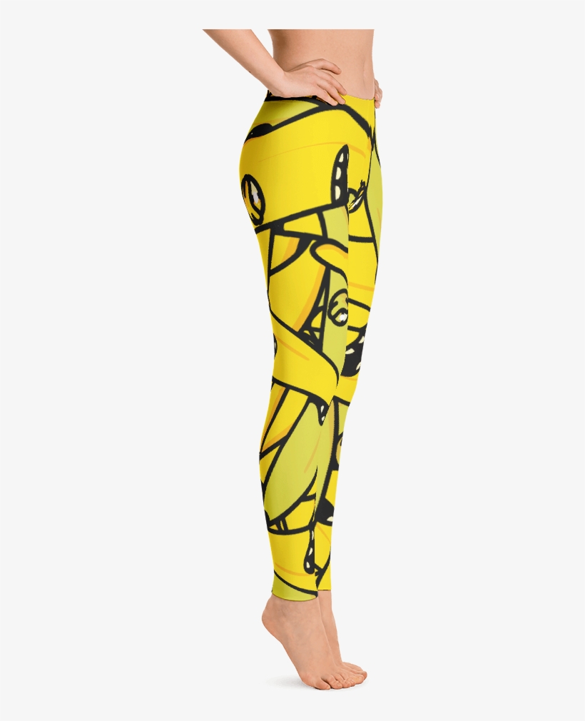 Banana Bunch Leggings - Leggings, transparent png download