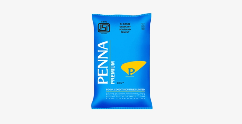 Penna Premium Cement Opc - Penna Cement Industries Ltd, transparent png download