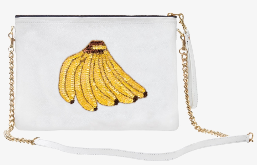 White Banana Bunch Bag - Bag, transparent png download