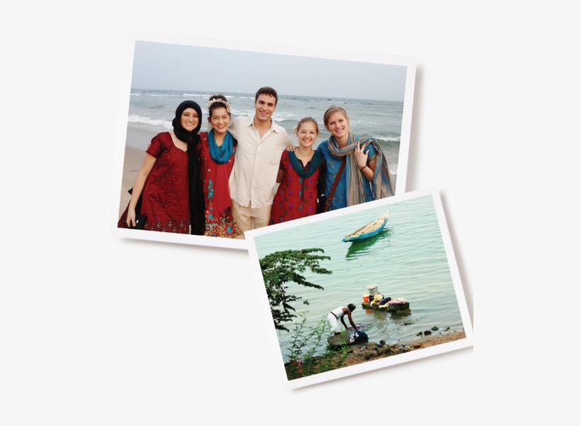 Five Byu Students Pose In Traditional Indian Dress - Student, transparent png download