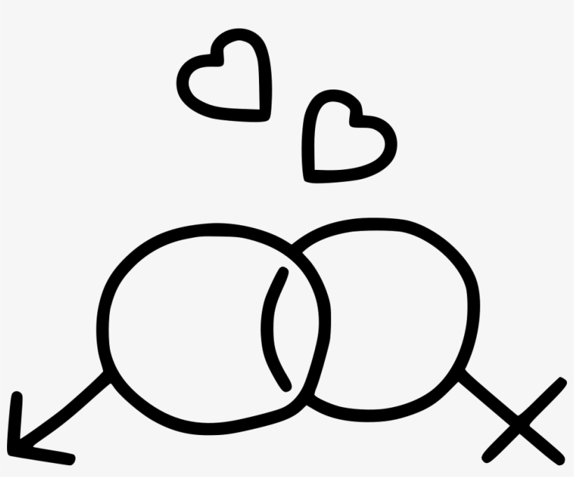 Couple Rs Marriage Heart Comments - Couple Icon Png Transparent, transparent png download