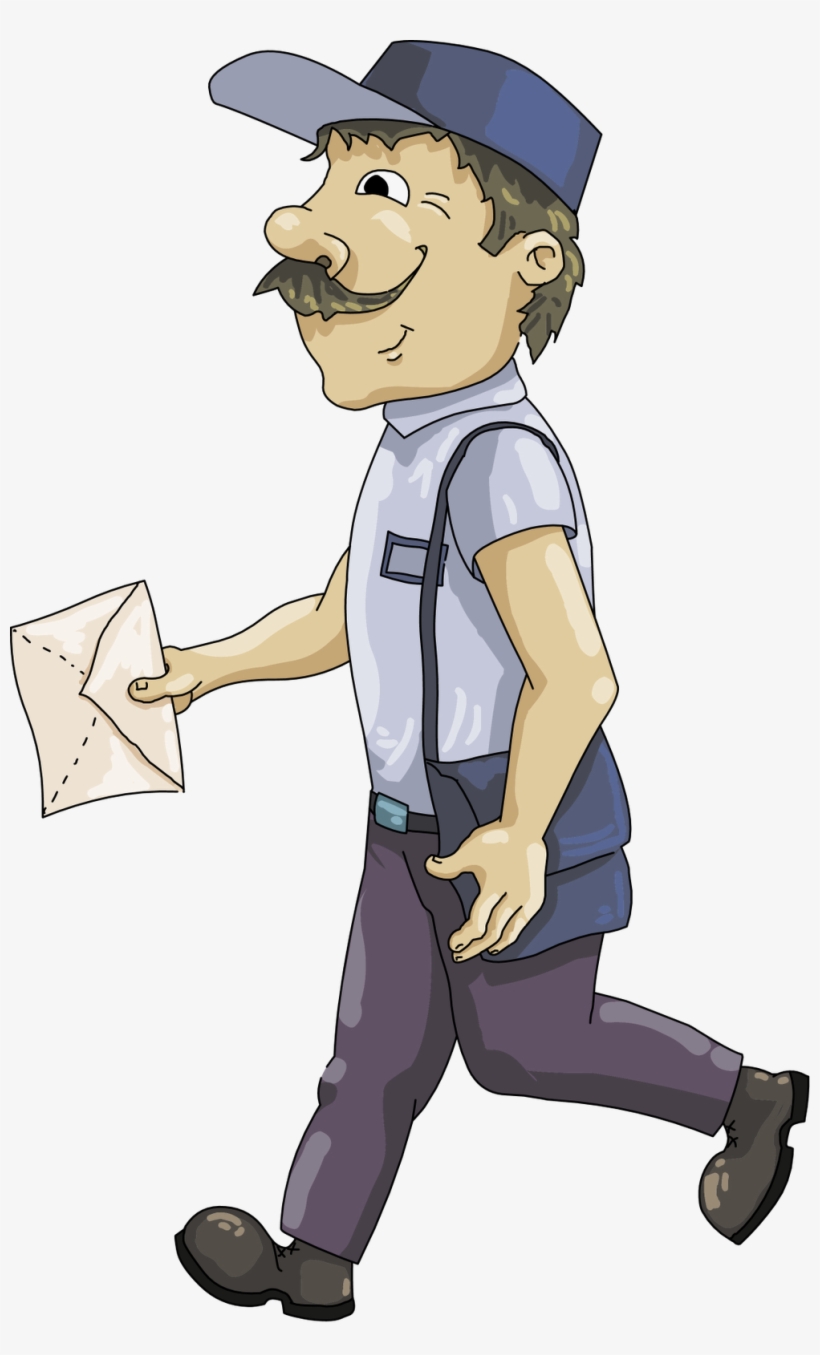 Download Post Office Clip Art Black Mail Carrier Clip Art