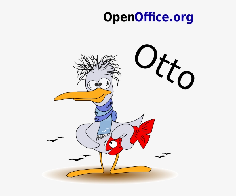 Open Office Mascot Svg Clip Arts 540 X 600 Px, transparent png download