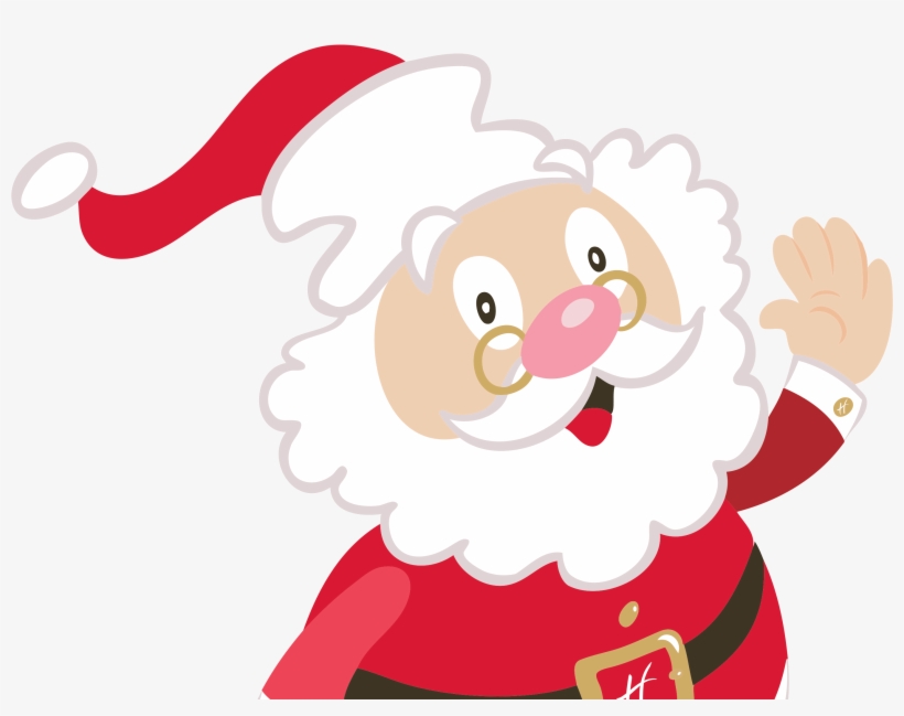 Hahc-sitting - Santa Claus, transparent png download