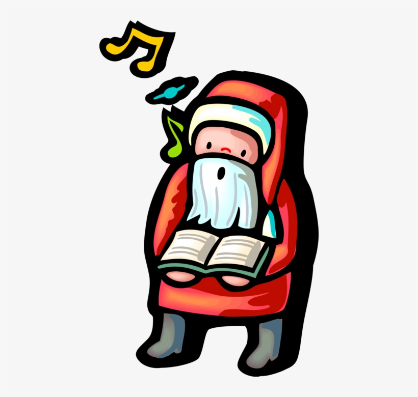 Vector Illustration Of Santa Claus, Saint Nicholas,, transparent png download