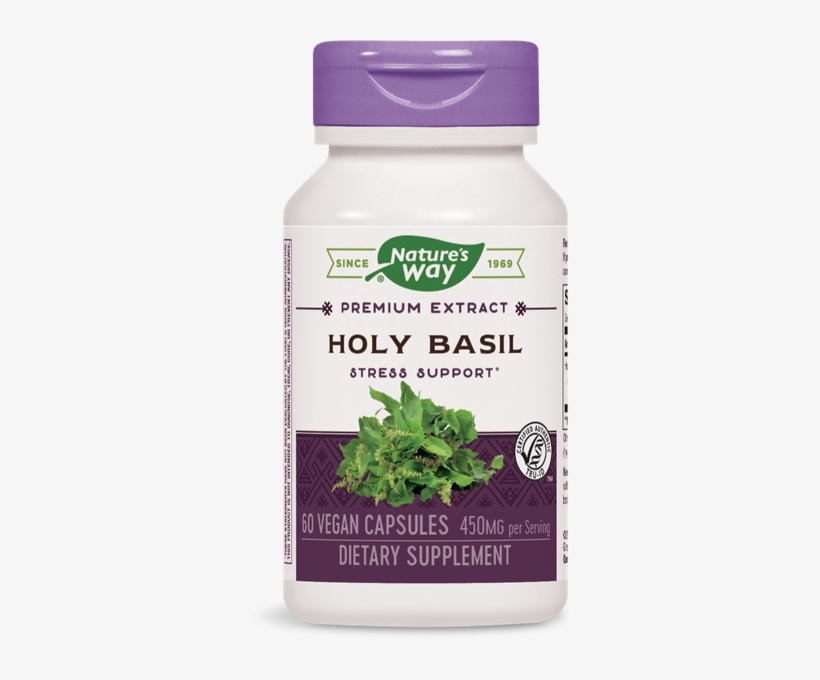 15493 - Holy Basil - Nature's Way Horny Goat Weed Standardized - 60 Capsules, transparent png download