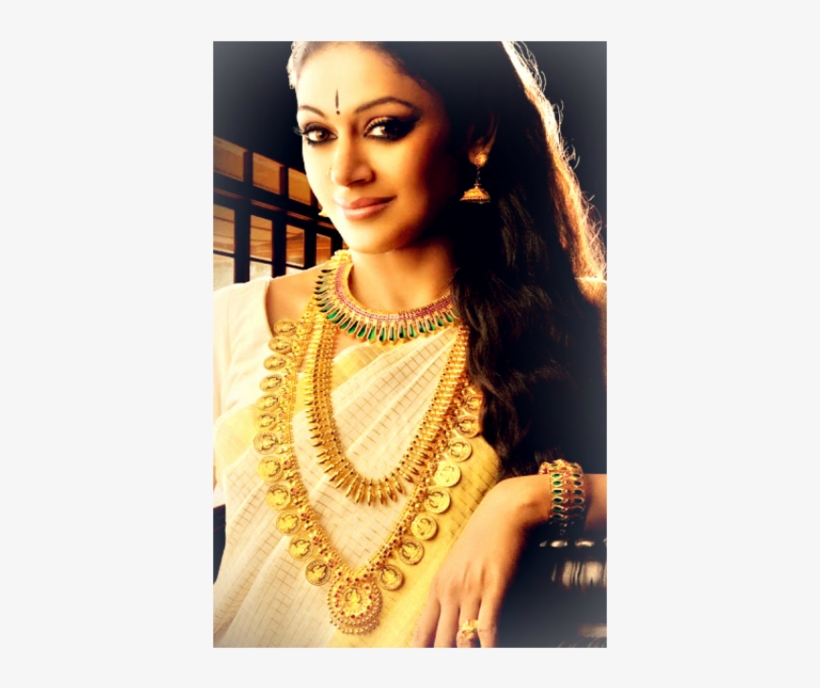 Love The Jewellery Stacking Simple But Beautiful - Traditional Kerala Bridal Jewellery, transparent png download