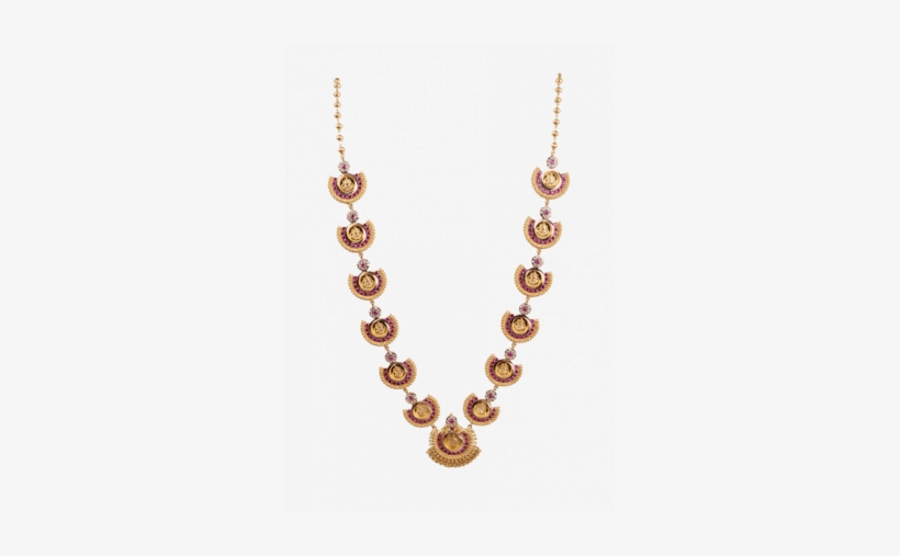 Pourvika N 8637-10 - Necklace, transparent png download