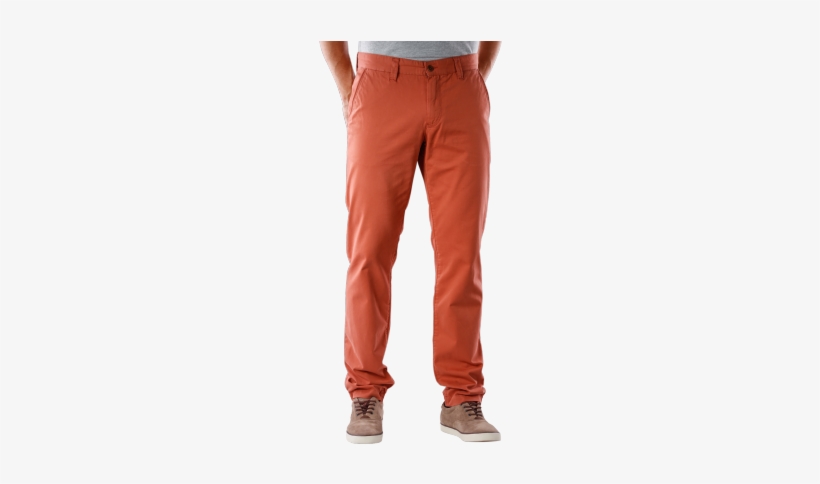 Alberto Lou Pant Compact Cotton Red - Alberto Lou 1302 Regular Slim Fit Soft Cotton Chino, transparent png download