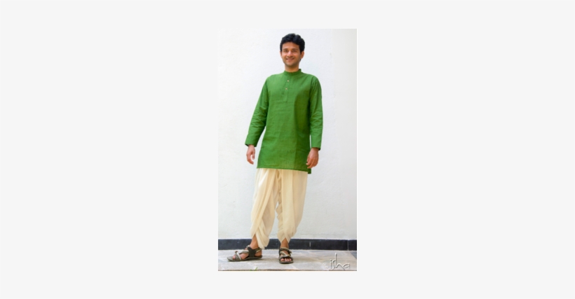 Mens Dhoti Khadi - Shirt, transparent png download