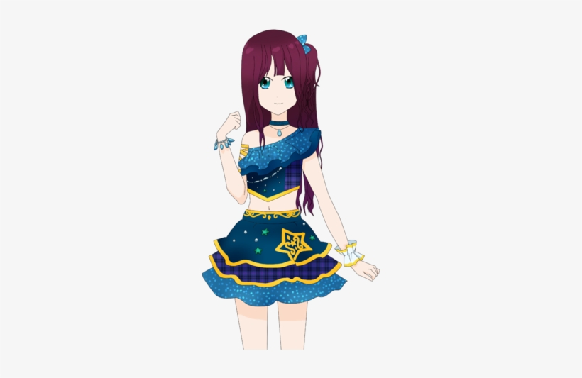 Mizuya Nagisa School Dress - Aikatsu!, transparent png download