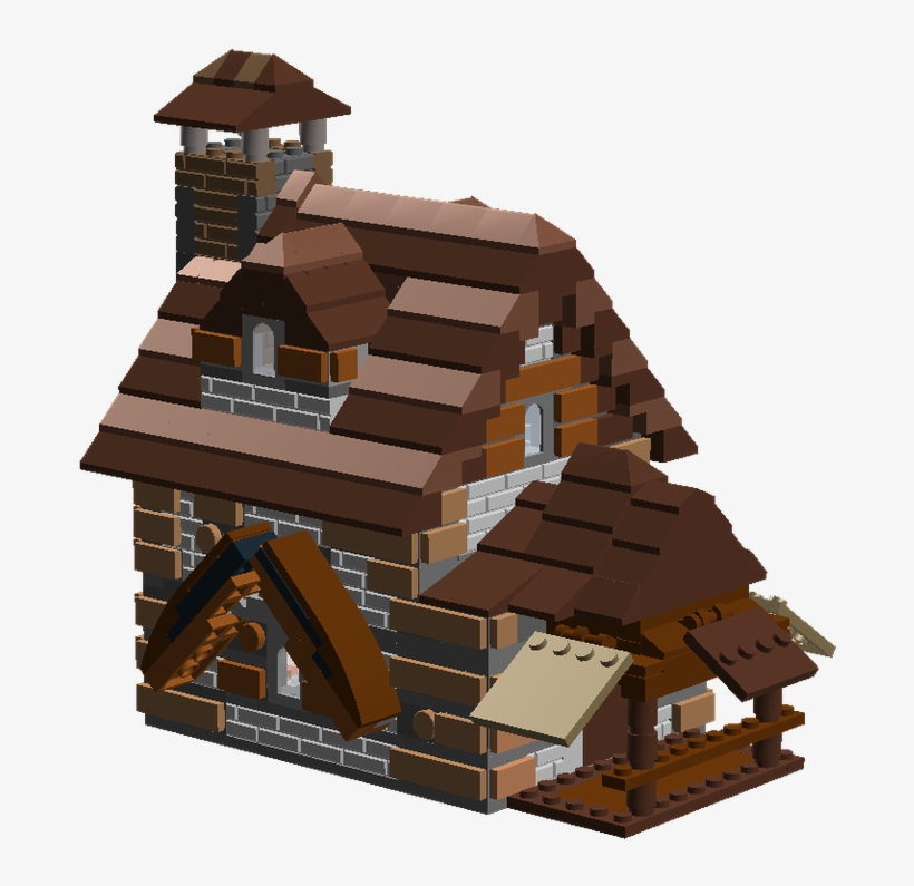 Wooden-stone House - Plank, transparent png download