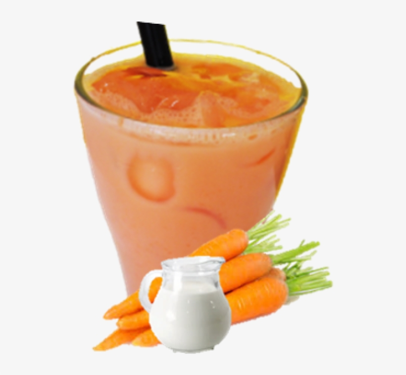 Download Carrot Juice With Milk Carrots With White Background