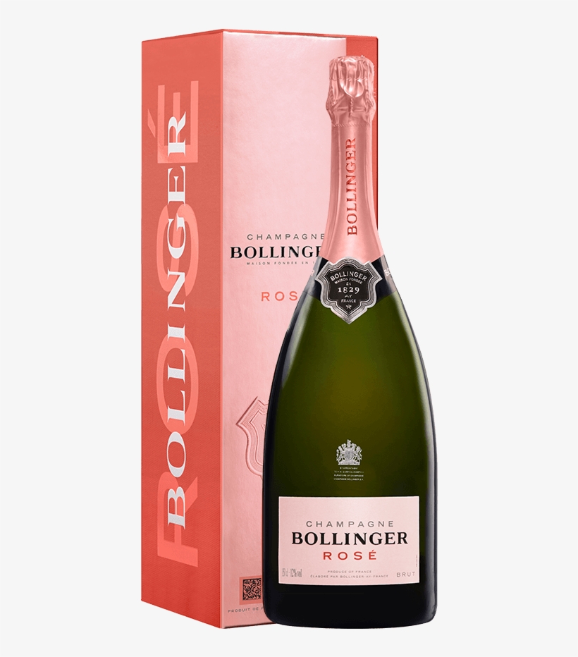 Bollinger Rose Nv - Bollinger Champagne Brut Rose, transparent png download