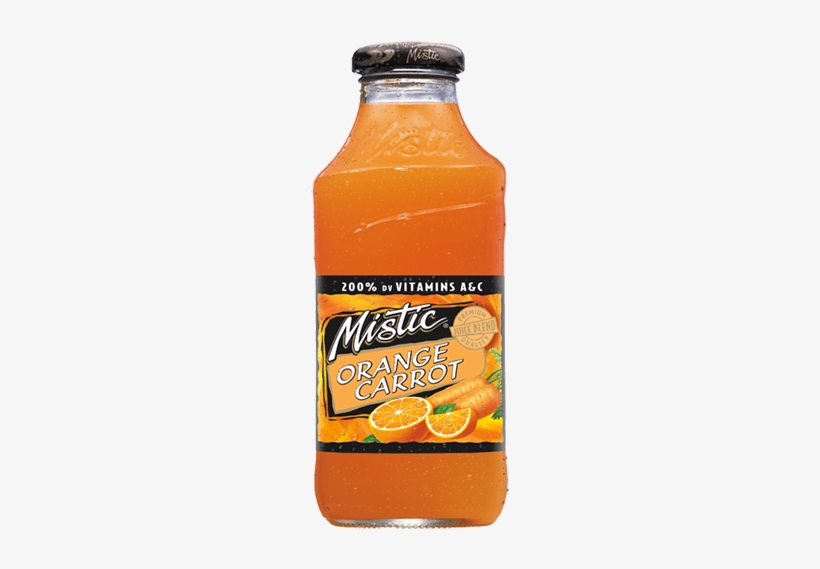 Mistic Orange Carrot Juice Drink, transparent png download