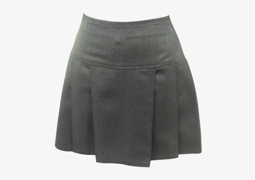 White Short Sleeved Open Blouse Or Long Sleeved White - Miniskirt, transparent png download