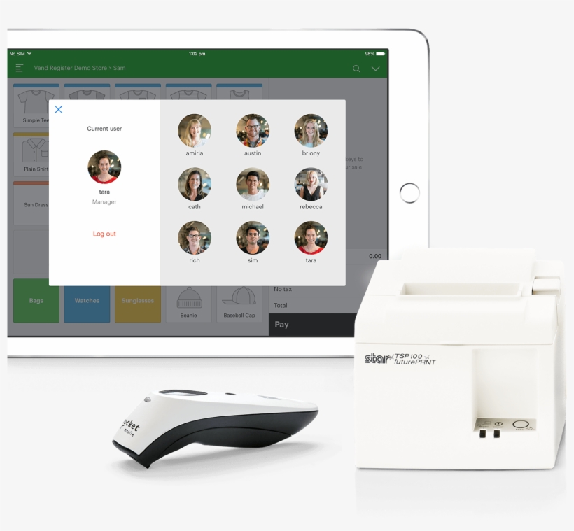 Ipad Pos System - Ipad Pos, transparent png download