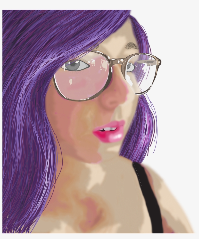 To The Test To Create A Fairy Digital Drawing And I - Portrait Of Myself, transparent png download