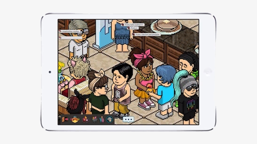 Habbo Ipad Mini, transparent png download