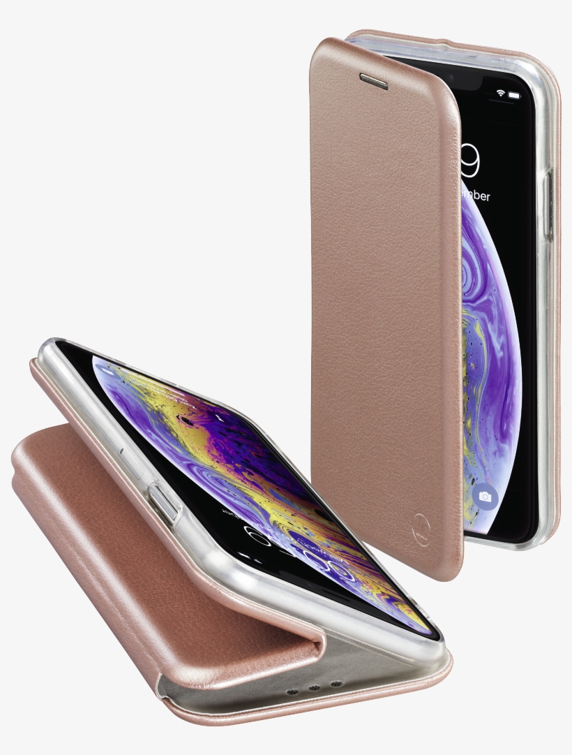 "curve" Booklet For Apple Iphone X/xs, Rose Gold - Samsung Galaxy A6, transparent png download