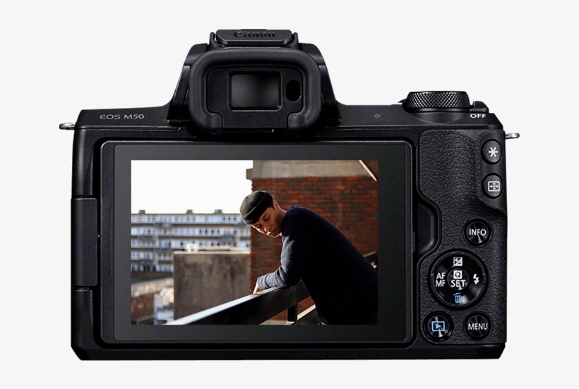Canon Claims The M50 Is Now Their Entry Level M Series - Canon Eos M50, transparent png download