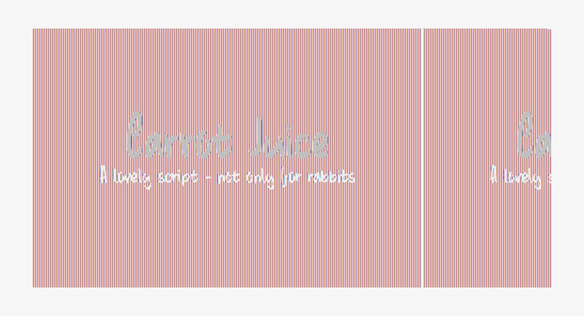 Free Dk Carrot Juice Font - Pattern, transparent png download