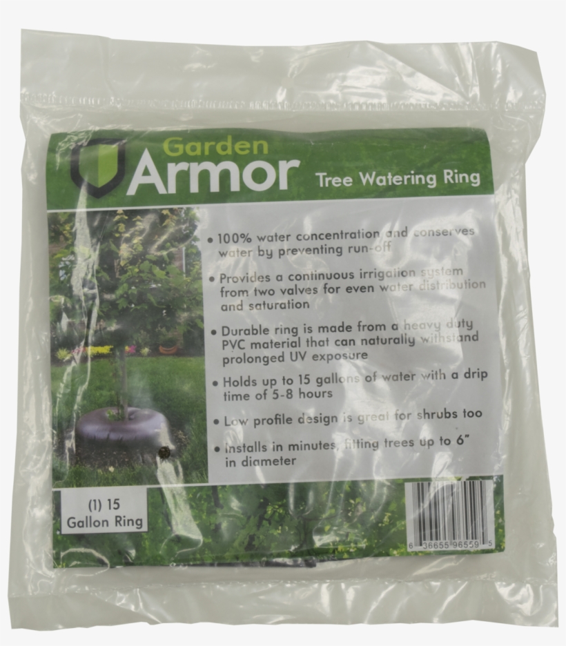 Garden Armor Tree Watering Ring - Garden Armor 15 Gallon Slow-release Tree Watering Ring, transparent png download
