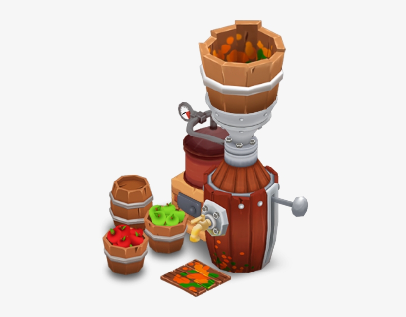 Carrot Juice Is Made In The Juice Press - Hay Day Juice Maker, transparent png download