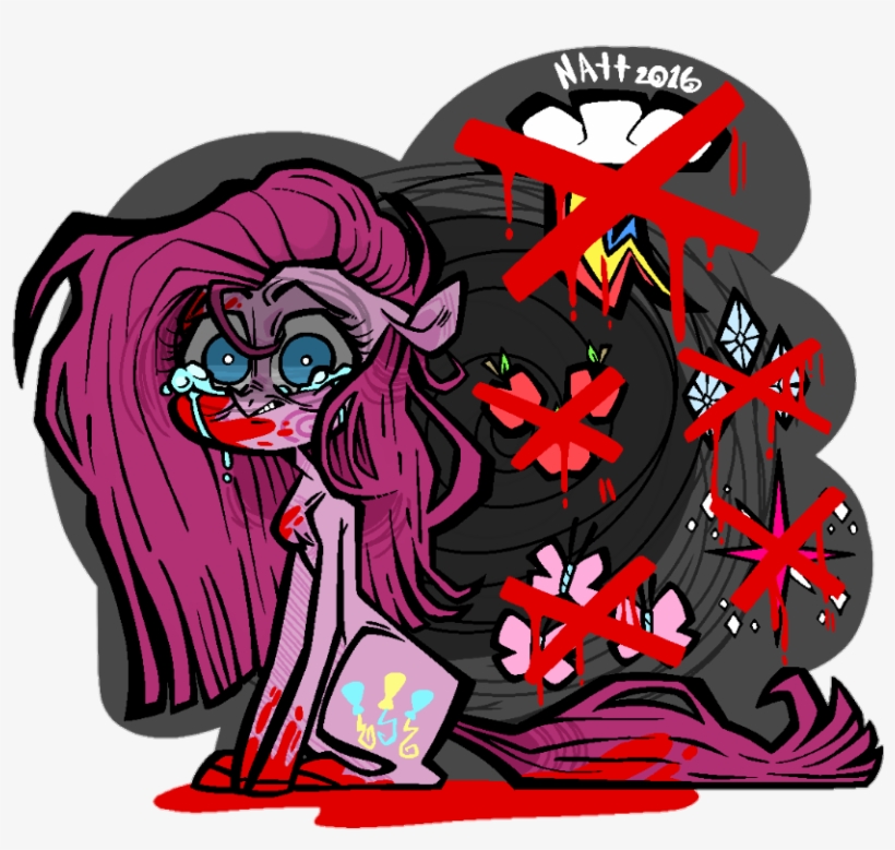 Terrifyinglagomorpha Blood Cross Crying Cutie Mark Cutie Mark Blood Png Image Transparent Png Free Download On Seekpng