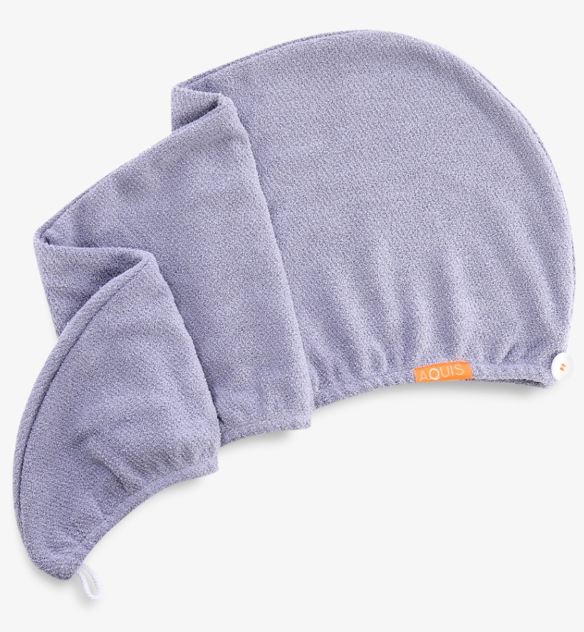 Free White Turban Png - Aquis Lisse Luxe Hair Turban, transparent png download