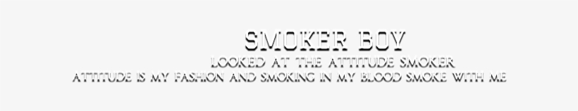 Smoker Text Png - Black-and-white, transparent png download