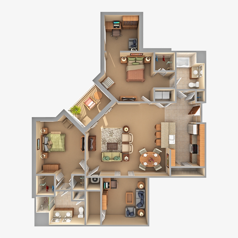 Glenaire Has Three Apartment Buildings Offering A Variety - Glenaire Circle, transparent png download