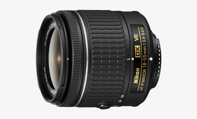 Nikon/20059 - Nikon Af-p Dx Nikkor 18-55mm F/3.5-5.6g Vr, transparent png download