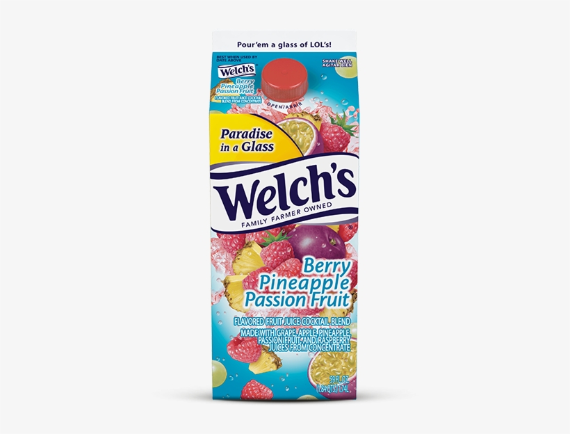 Thumbnail - Welch's Passion Fruit Juice, transparent png download