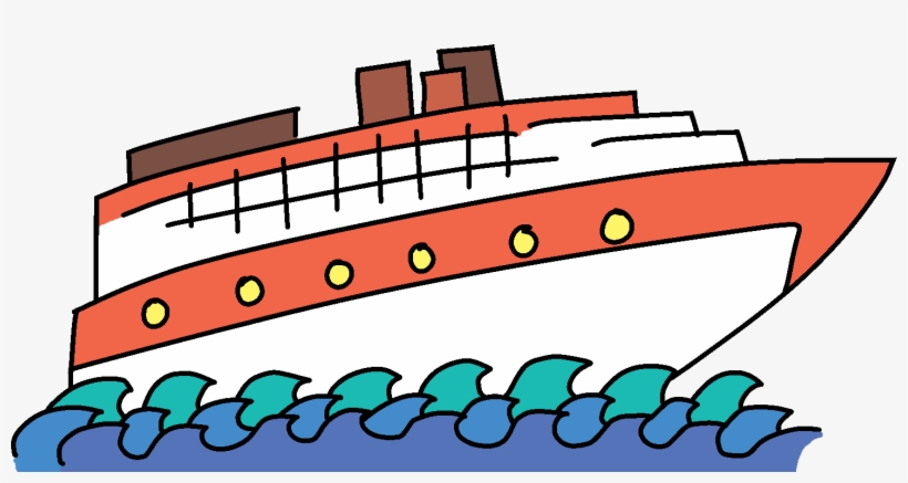 Sunrise/boat - Ship Animation Png, transparent png download