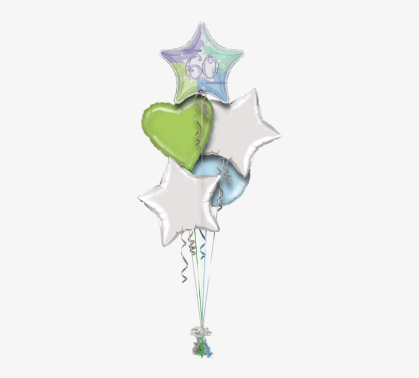 60th Birthday Star Special Age Balloon - Amscan International Birthday Shimmer 30 Pris, transparent png download