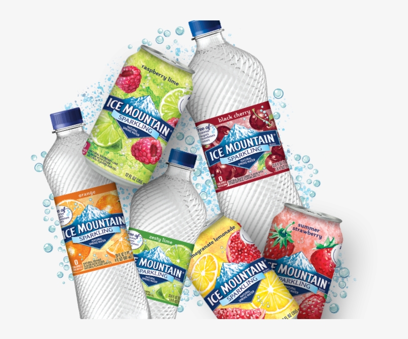 Https - //www - Icemountainwater - Com/sparkling-water - Sparkling Ice Mountain Brand Natural Spring Water, transparent png download