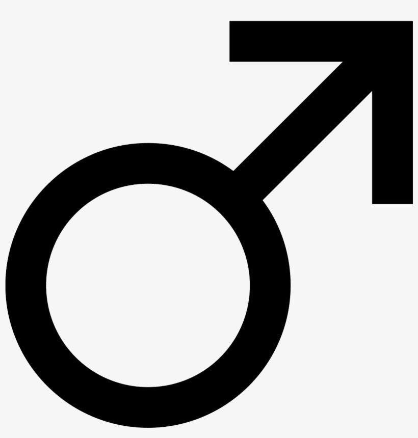 This Is A Logo That Represents The Male Gender - Mars Symbol Png, transparent png download