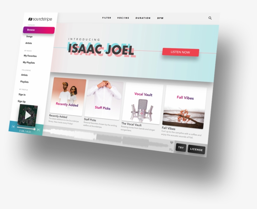 Image Of Soundstripe Website - Music, transparent png download