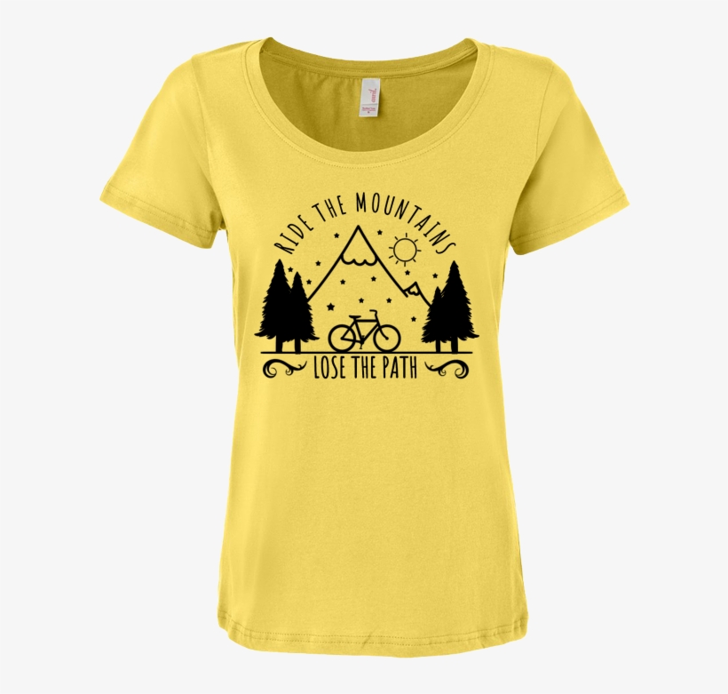 Lose The Path Tee Shirt Design - T-shirt, transparent png download