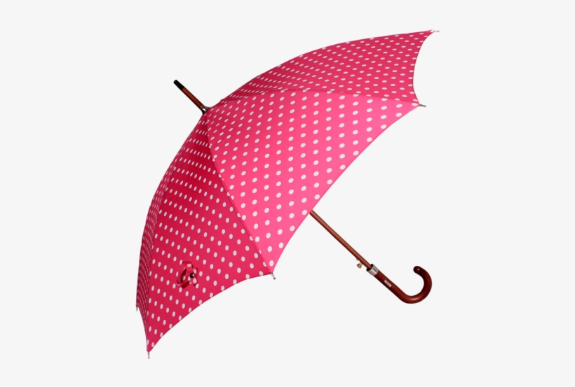 Johns 610 Mm Woodking Big Polka Design Ladies Umbrella - Ladies Umbrella, transparent png download