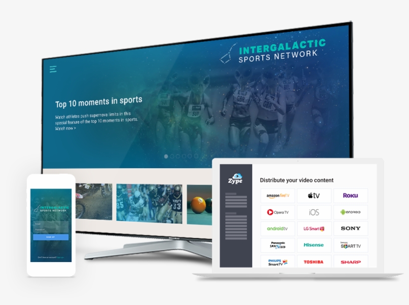 Apple Tv, Roku, Amazon Fire Tv, Ios, Android Mobile, - Distribution, transparent png download