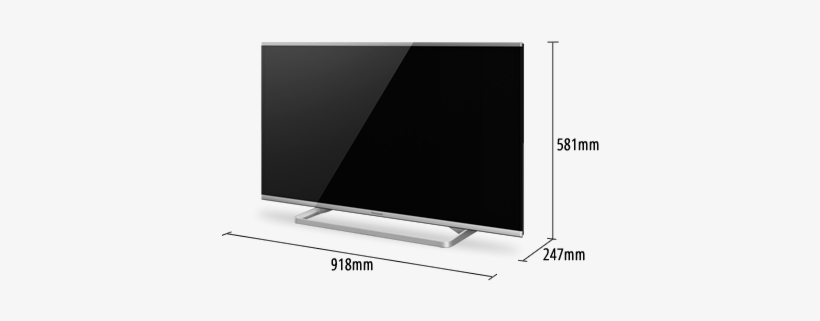Led Tv Viera Tx-40as640 - Panasonic 49dx650, transparent png download