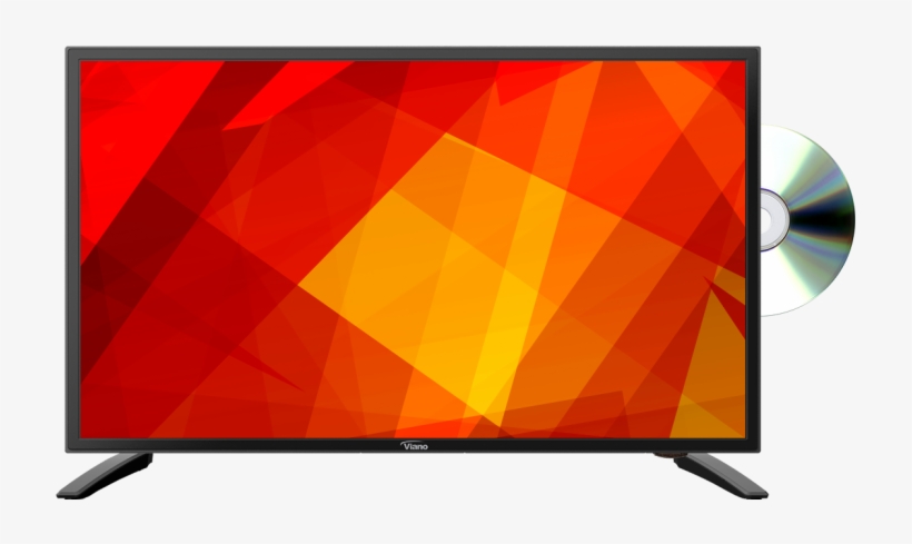 32" Full Hd Led Tv With Built-in Dvd Player - Viano Tv 40 Inch, transparent png download