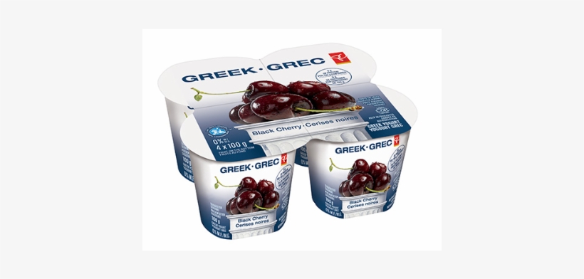 Pc Black Cherry Fruit On The Bottom 0% M - Pc Greek Yogurt, transparent png download