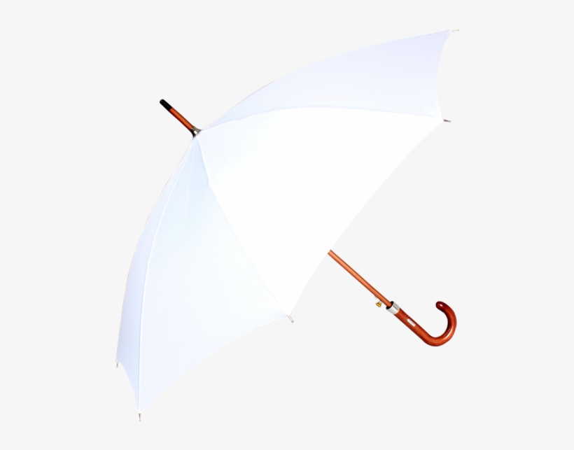 John's Woodking Auto Open Straight Fold Mono Colour - Umbrella, transparent png download